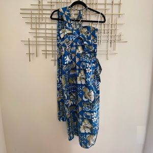 Unique Vintage x Alfred Shaheen Sarong Wrap Dress